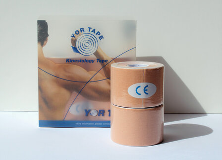 Kinesiology tape - huidskleur verpakking